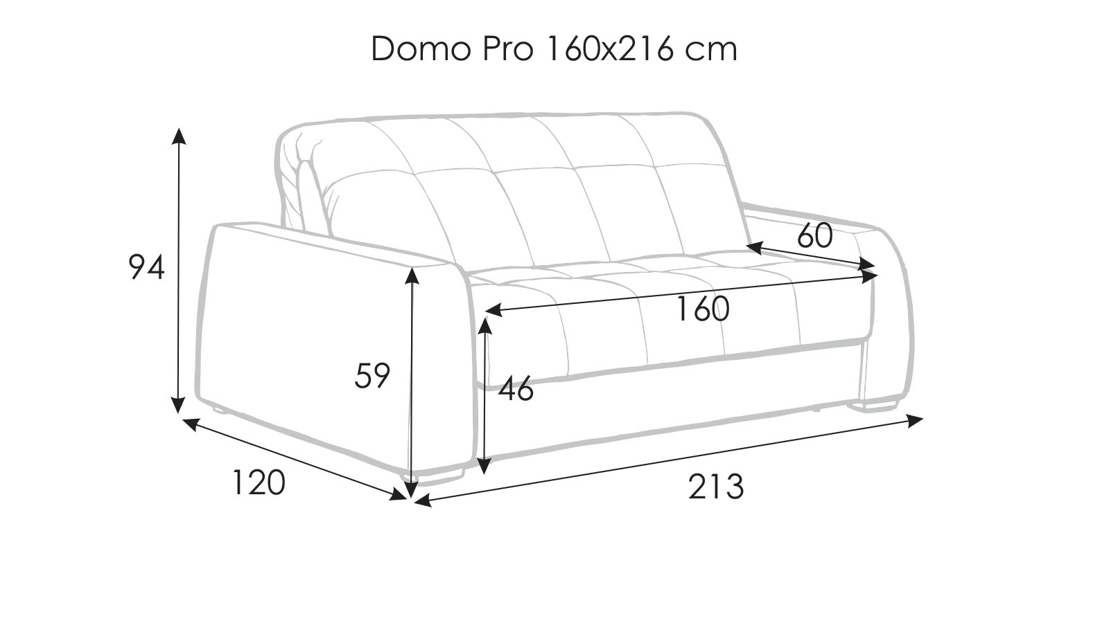 Диван-кровать Domo Pro с коробом для белья с накладками Askona фото - 14 - большое изображение