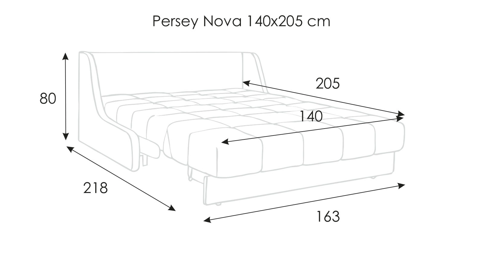 Диван-кровать PERSEY Nova с коробом для белья Askona фото - 10 - большое изображение