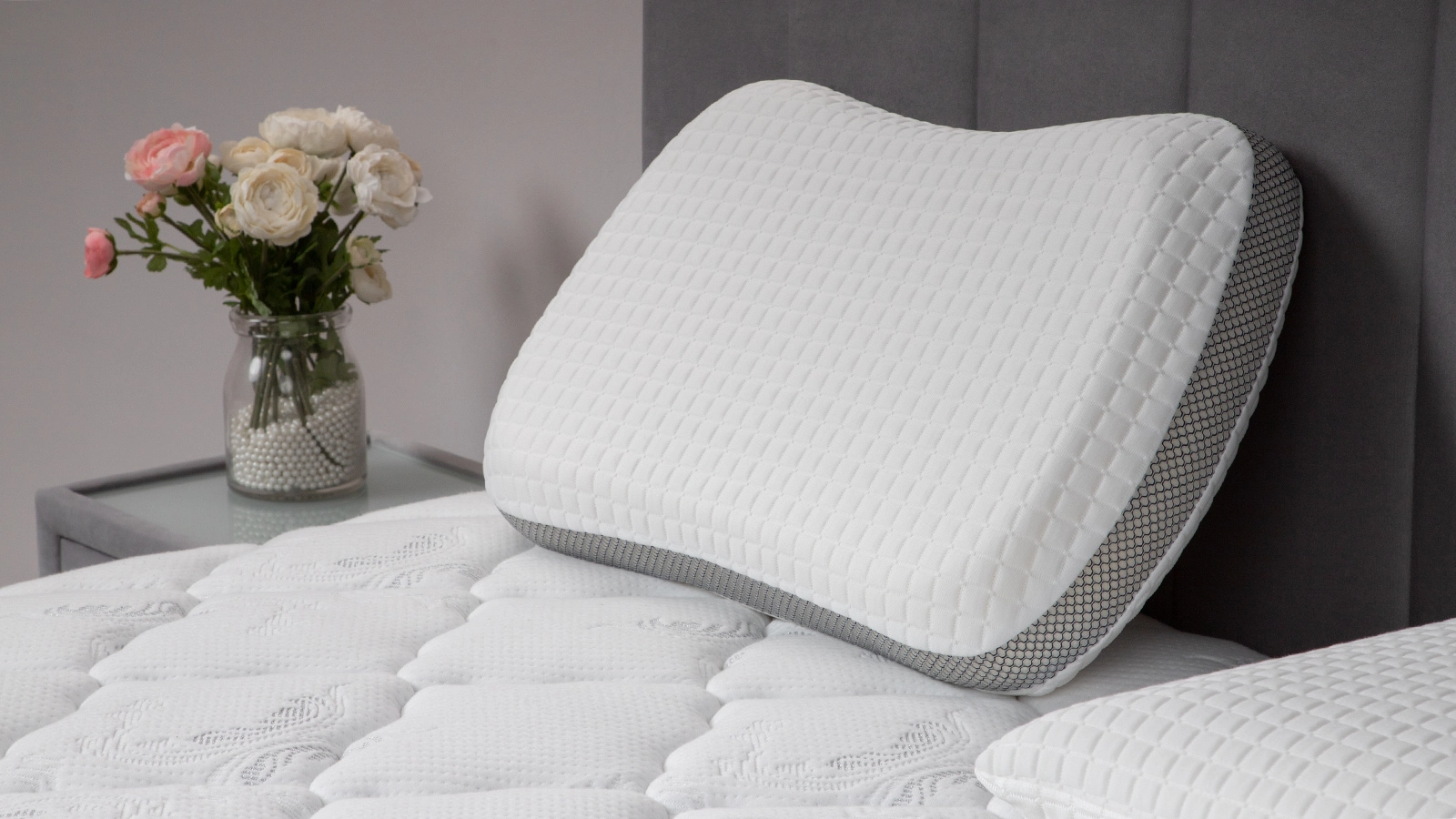 Комплект Подушка Vanila Ice New + Чехол на подушку 50*70 Protect-a-Bed Tencel картинка - 4 - большое изображение